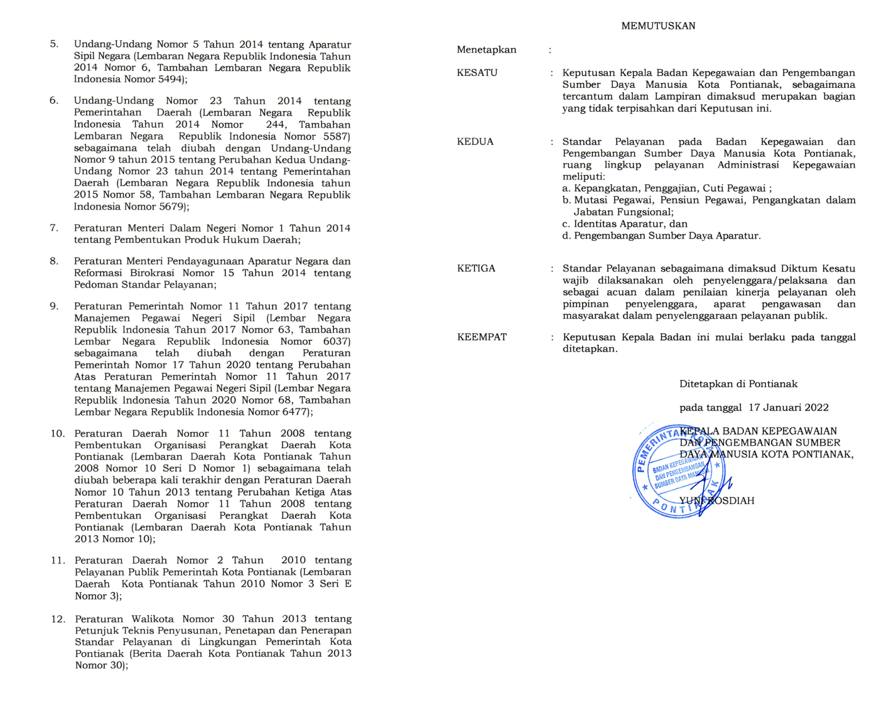 Standar Pelayanan 2
